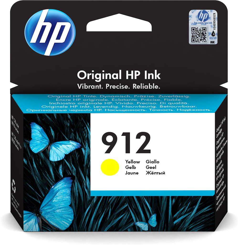 HP 912 Yellow Original Ink