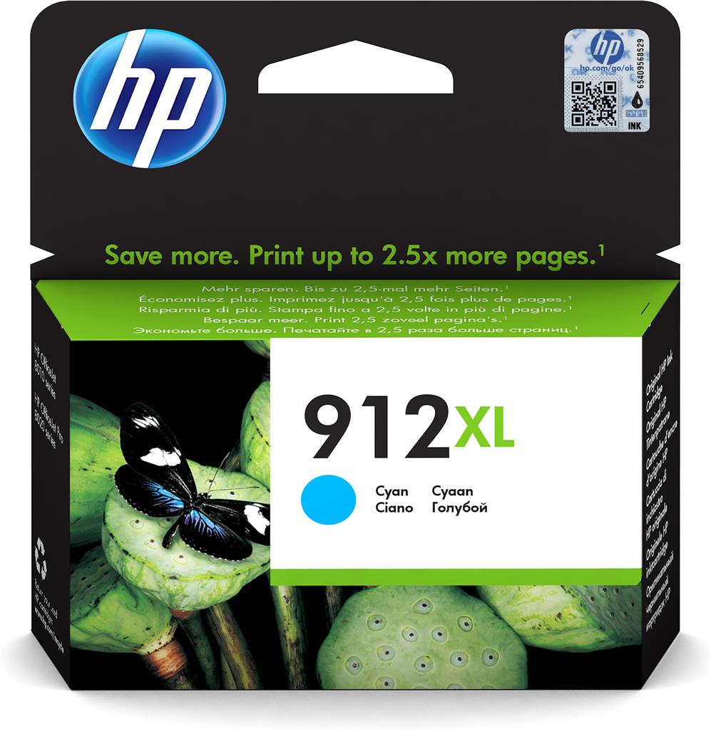 HP 912XL HY Cyan Original Ink