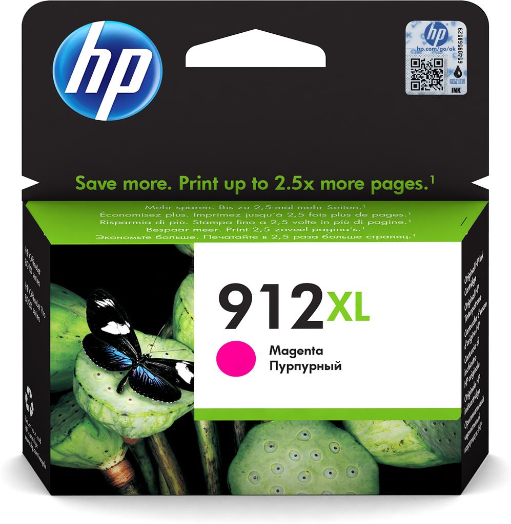 HP 912XL HY Magenta Ink