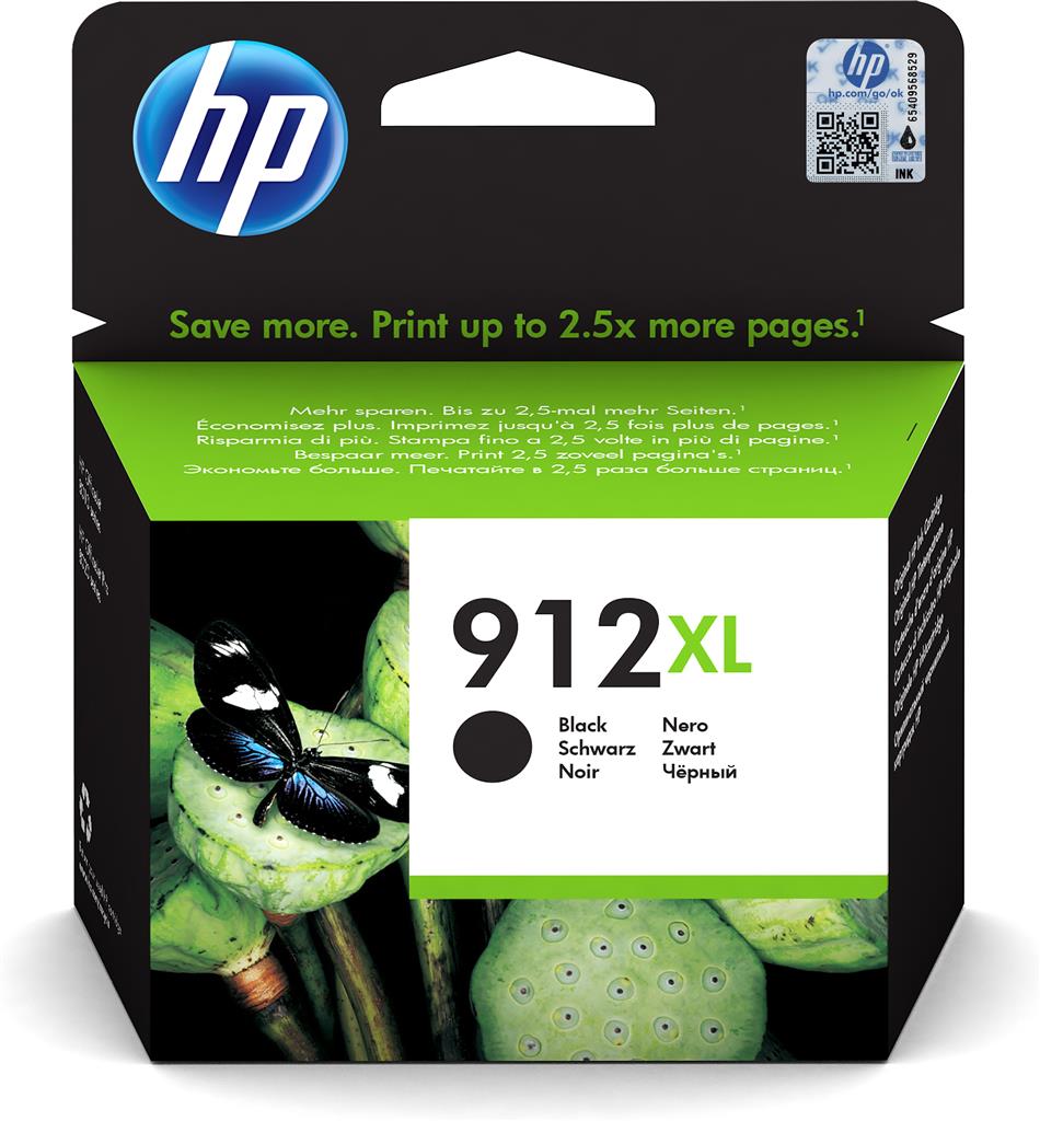 HP 912XL HY Black Original Ink