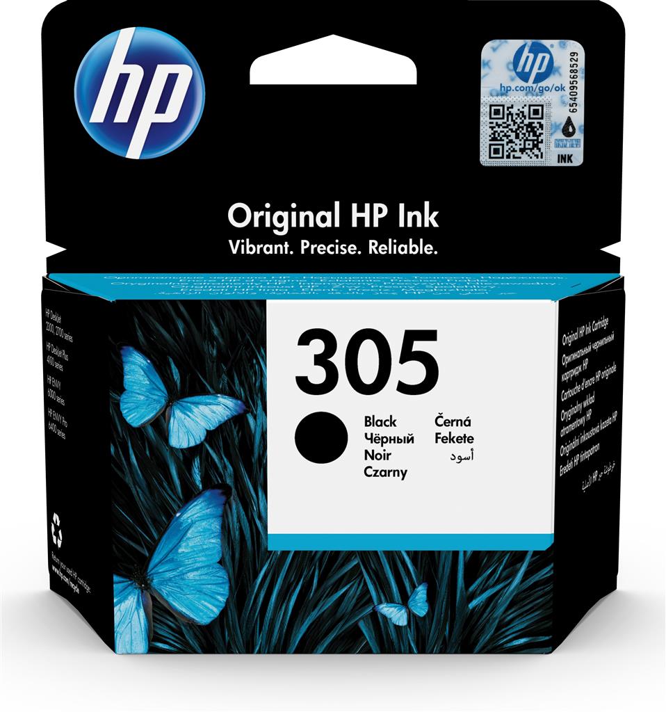 HP 305 Black Original Ink
