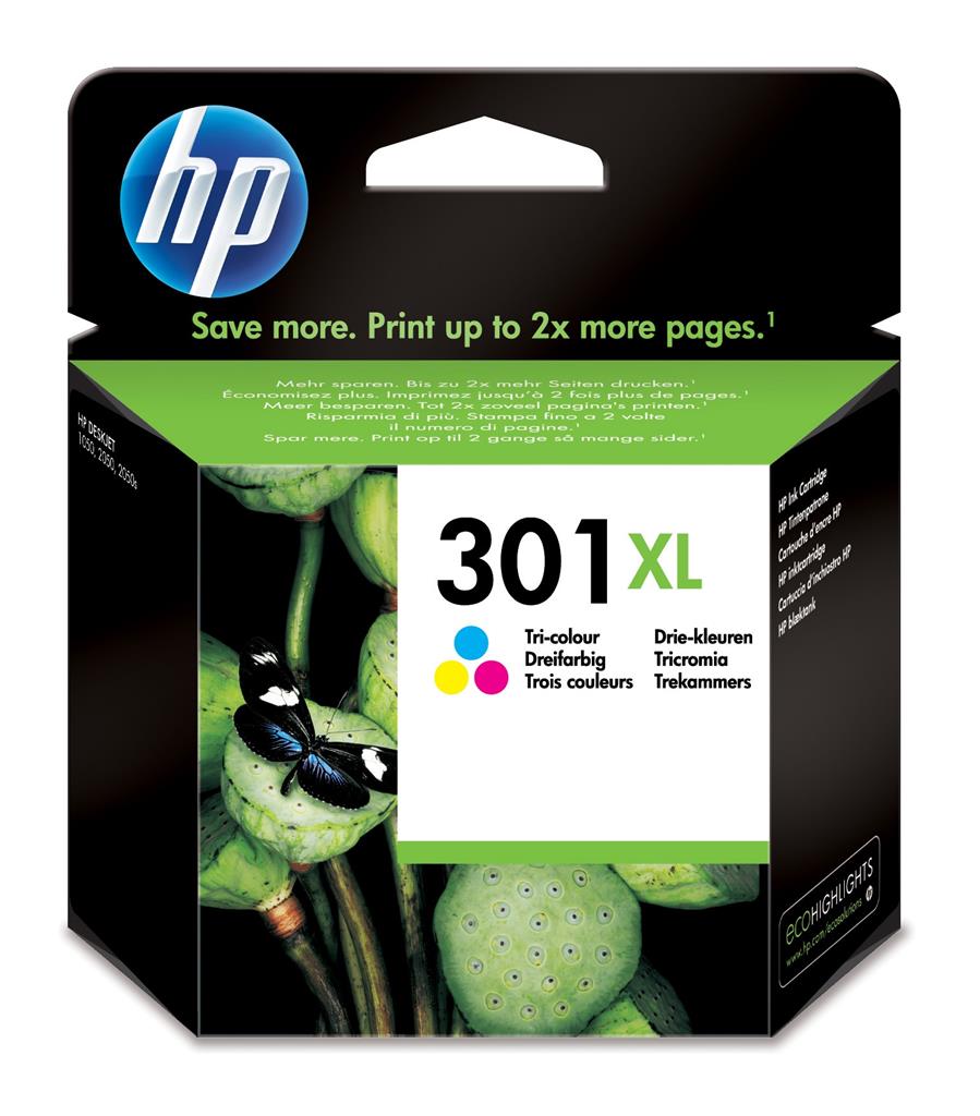 HP 301XL Tri-color Ink