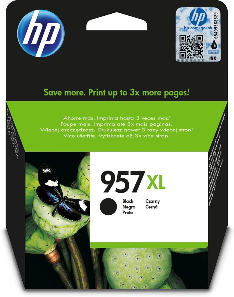 HP 957XL Extra HY Black Ink
