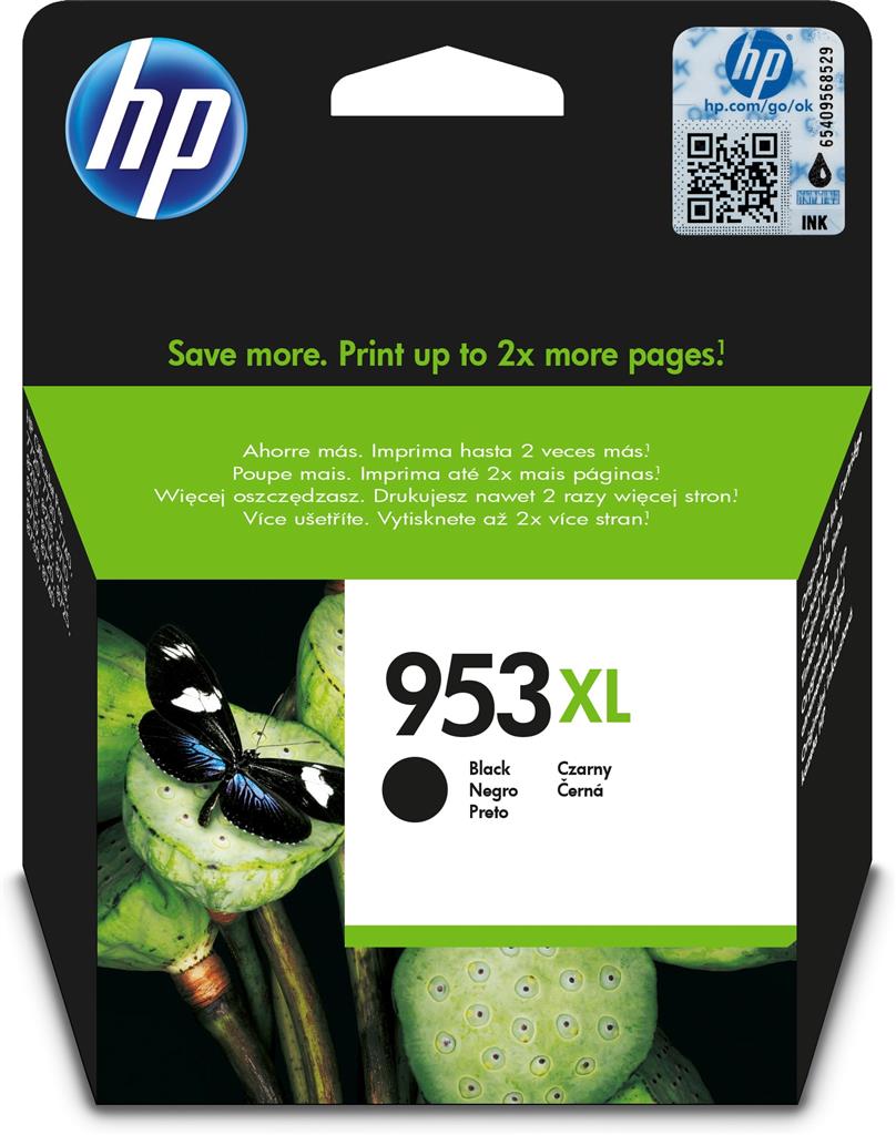 HP 953XL High Yield Black Ink