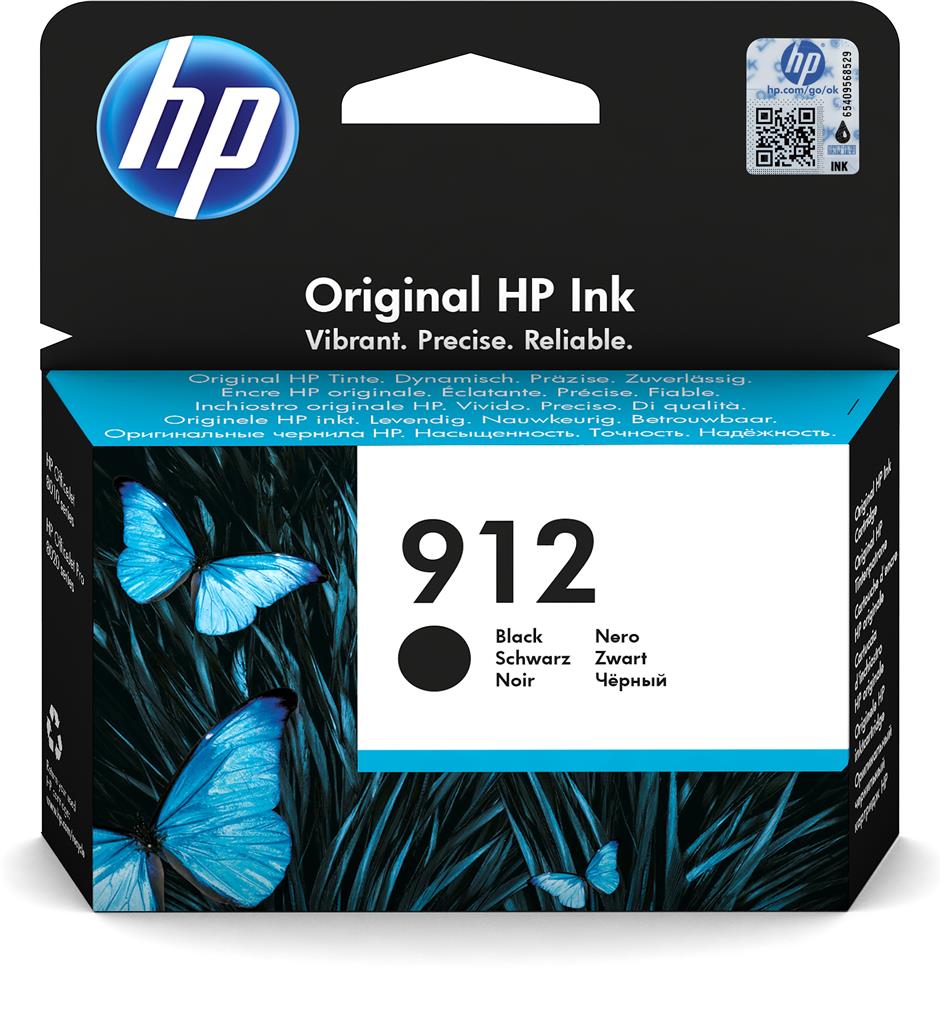 HP 912 Black Original Ink Cart