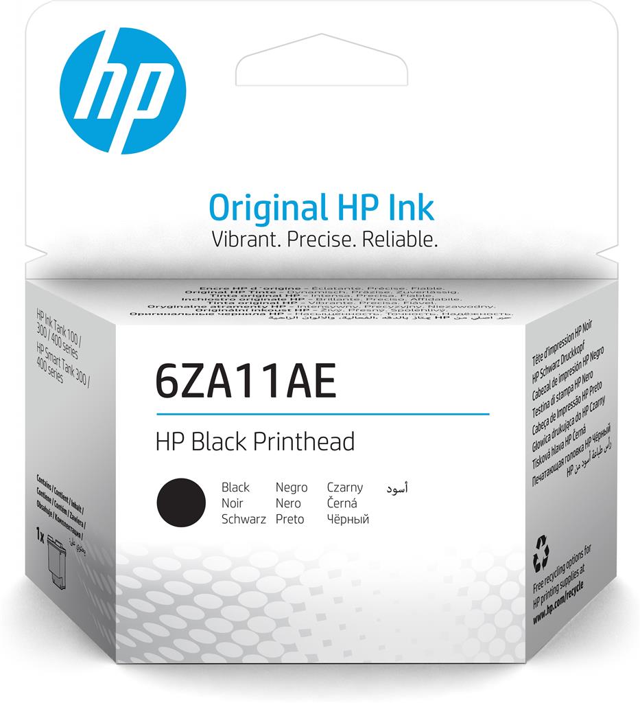 HP Black Printhead Tank Print