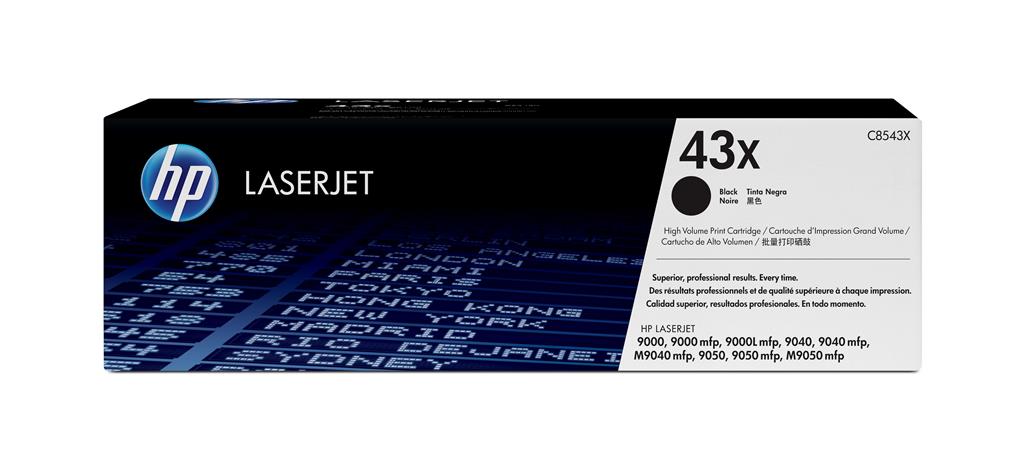 HP 43X Black LaserJet Toner