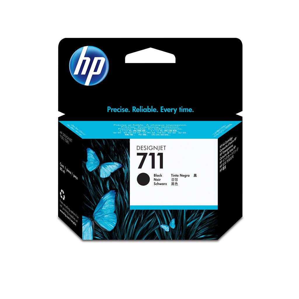 HP 711 80-ml Black Ink