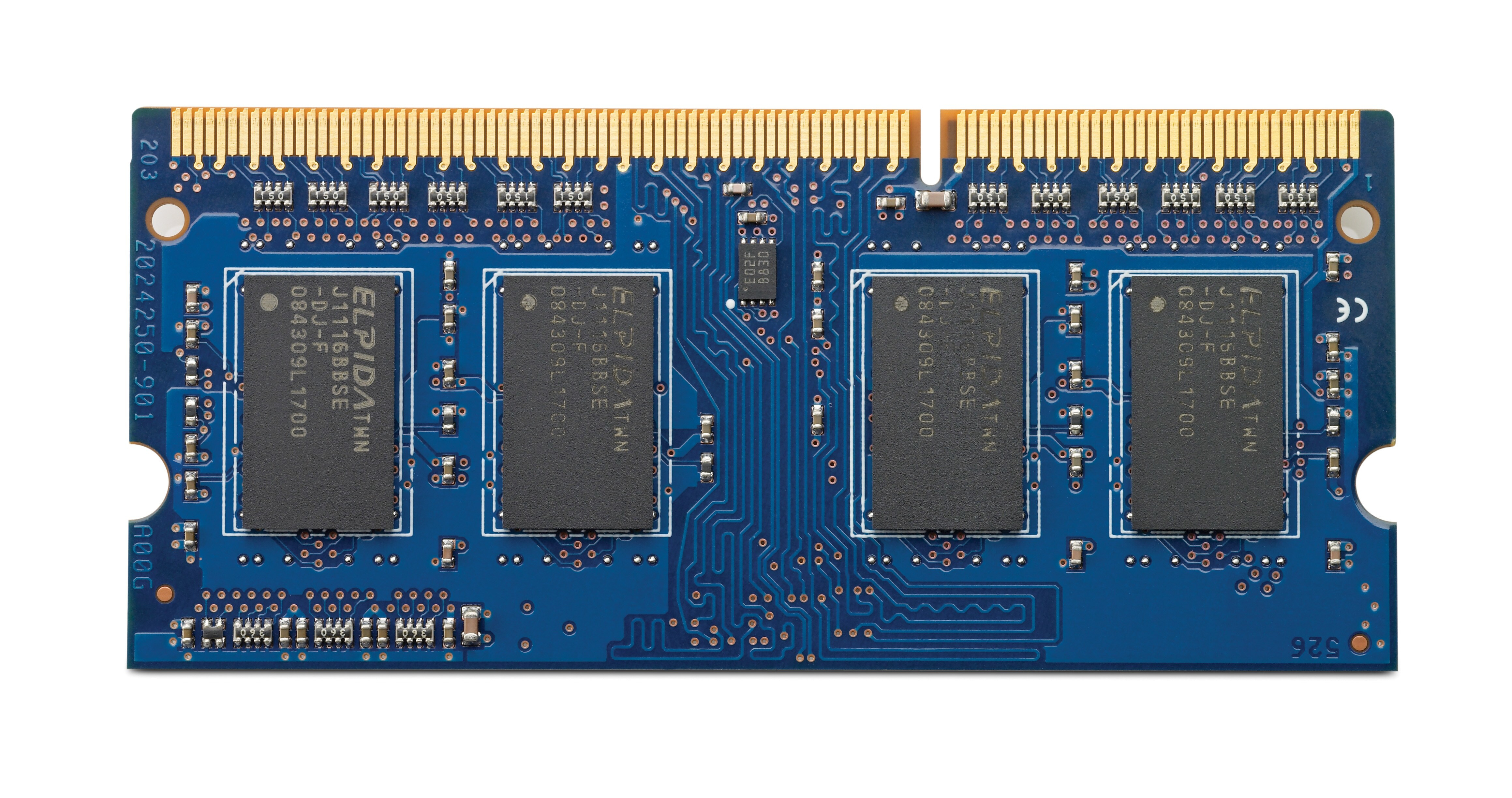 HP 4GB DDR3L-1600 1.35V SODIMM, 4 GB, 1 x 4 GB, DDR3, 1600 MHz, 204-pin SO-DIMM