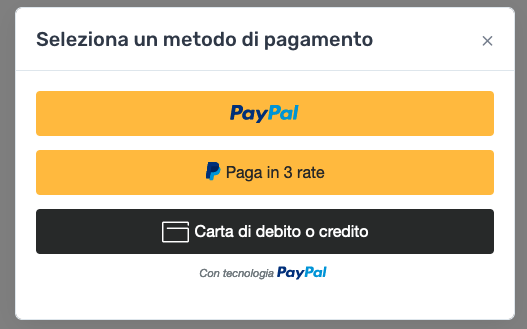 PayPal setup