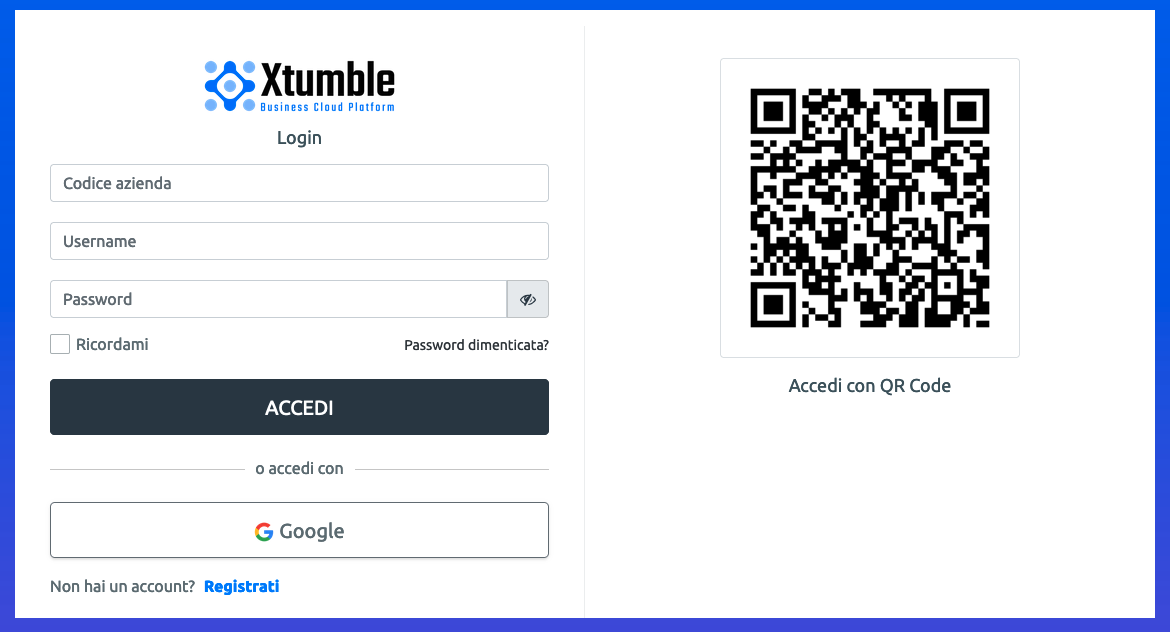 Xtumble login