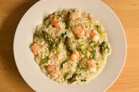 Risotto gamberetti asparagi