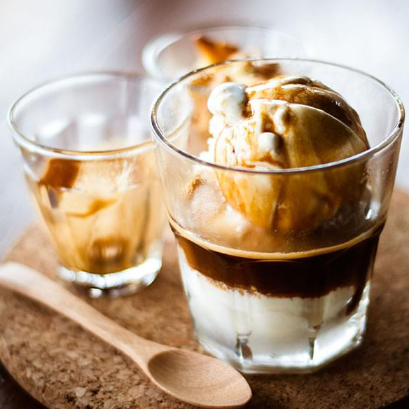 Affogato al caffè