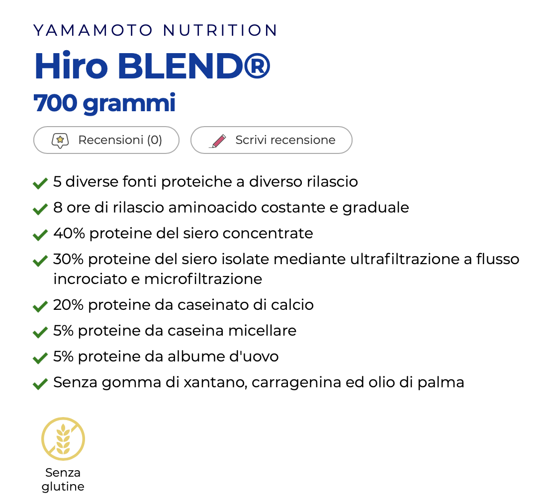 Hiro BLEND® 700 grammi