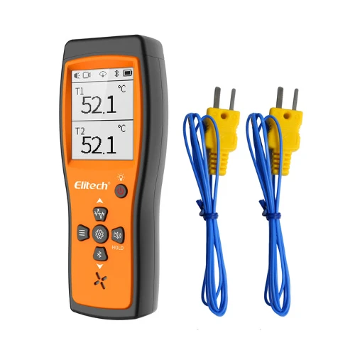 Termometro a doppia termocoppia Elitech ICT-220
