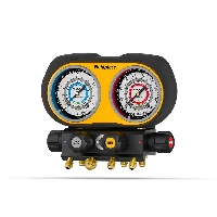 Gruppo Manometrico Analogico 4 Vie GS429C - per Refrigeranti A3 (R290-R600a-R1270)