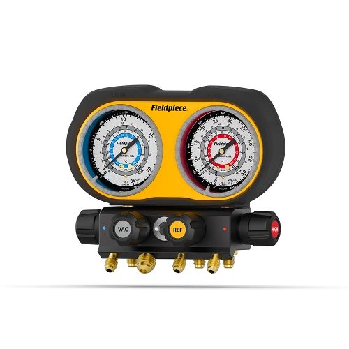 Gruppo Manometrico Analogico 4 Vie GS429C - per Refrigeranti A3 (R290-R600a-R1270)