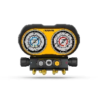 Gruppo Manometrico Analogico 4 Vie GS429C - per Refrigeranti A3 (R290-R600a-R1270)