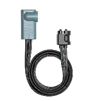 Impugnatura per sonda prelievo fumi con cavo da 3 m