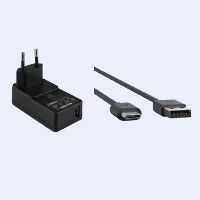 Alimentatore con spina EU, USB tipo C e cavo da 1.8 m