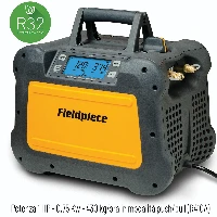Fieldpiece USA - MR45INT - Recuperatore gas refrigerante digitale da 1 HP - 0,75 Kw completo di filtro disidratatore e raccordo con rapporto di taratura