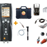 testo 324 Kit 4 - Gas & acqua per installatori e manutentori con serbatoio + SENSORE GAS ACQUA