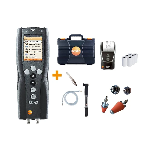 testo 324 Kit 3 - Avanzato per installatori con serbatoio e stampante