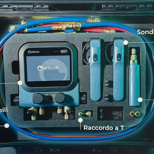 BE COOL EVO M4S - Gruppo manometrico a 4 vie con Rapporto di Taratura