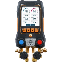 testo 558s - Manifold digitale con blocco valvole a 4 vie e touchscreen intuitivo