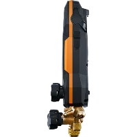 Testo 558s - Manifold digitale smart con pinza amperometrica e sonde per il vuoto e la temperatura senza fili