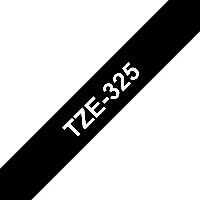 TZE325 LAMINATO BIAN/NERO 9MM(8MM)