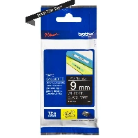 TZE325 LAMINATO BIAN/NERO 9MM(8MM)