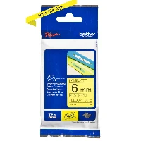 TZE611 NASTRO BROTHER  6MM N/G