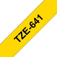 TZE-641 NASTRO BROTHER 18MM N/G