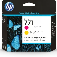 CE018A HP 771 MAGENTA/GIALLO TESTIN