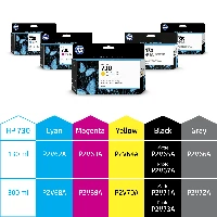 P2V65A HP 730 130ML MATTE NERO