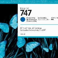P2V85A HP 747 300ML INK CHROM BLUE