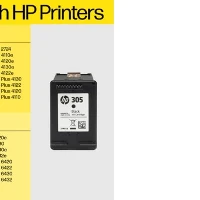 3YM61AE/ABE CARTUCCIA NERA HP 305
