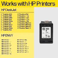 3YM62AE/ABE CARTUCCIA NERA HP 305XL