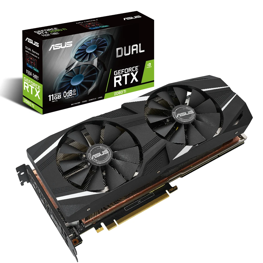 VGA DUAL RTX 2080TI 11G DDR6 GAMING | Synaptica Shop