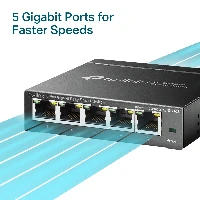 SWITCH 5 GIGABIT VLAN QOS IGMP