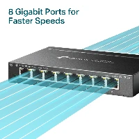 SWITCH 8 GIGABIT VLAN QOS IGMP