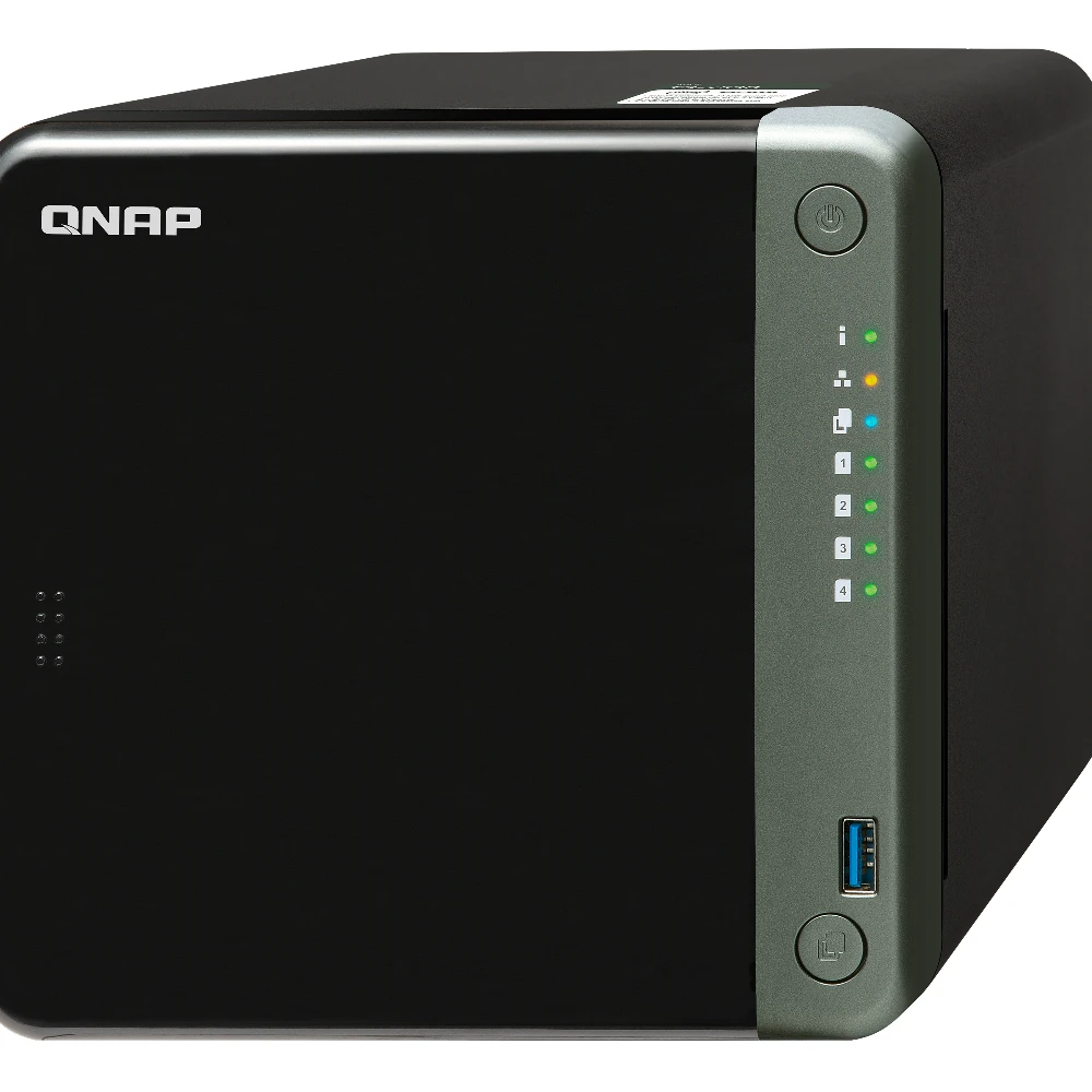 QNAP NAS 4ベイ QNAP TS-473a 4 Bay Nas with Ryzen CPU Fully Upgraded with