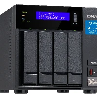 QNAP4BAY NAS 2CORE/4GB/2LAN