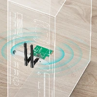 SCHEDA PCI EXP W-300N ANT STAC
