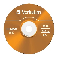 43167 5 CDRW 700MB 12X COLOUR SURF