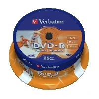 43538 SPINDLE 25 DVD-R 120'16X PRIN