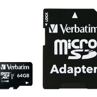 44084 MICROSDHC CLASS10 64GB+ADAPTO