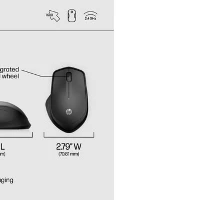 HP 280 SILENT WIRELESS MOUSE