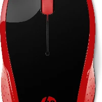 HP 200 RED WIRELESS MOUSE